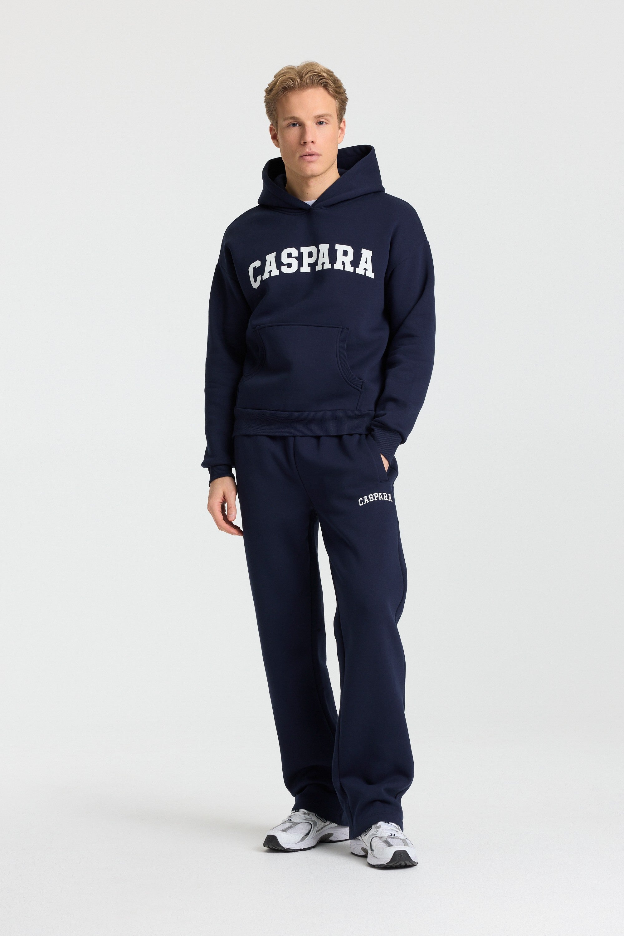 M. Varsity SL Pants - Navy